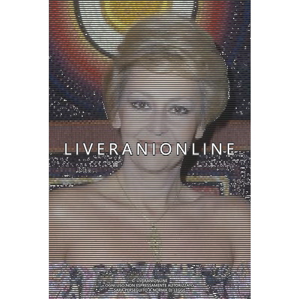 ARCHIVIO GIOVANNI LIVERANI NELLA FOTO ANNA MARIA GAMBINERI ANNUNCIATRICE TELEVISIVA RAI AG ALDO LIVERANI S A S