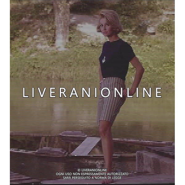 ARCHIVIO GIOVANNI LIVERANI NELLA FOTO ANNA MARIA GAMBINERI ANNUNCIATRICE TELEVISIVA RAI AG ALDO LIVERANI S A S