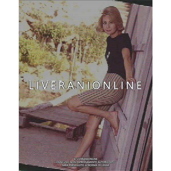 ARCHIVIO GIOVANNI LIVERANI NELLA FOTO ANNA MARIA GAMBINERI ANNUNCIATRICE TELEVISIVA RAI AG ALDO LIVERANI S A S