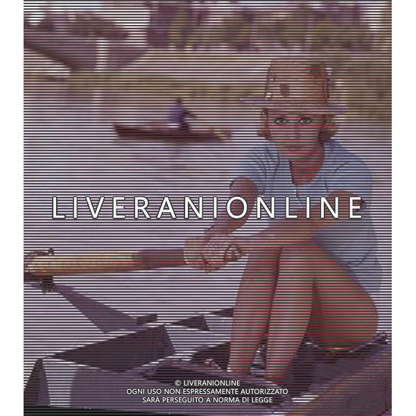 ARCHIVIO GIOVANNI LIVERANI NELLA FOTO ANNA MARIA GAMBINERI ANNUNCIATRICE TELEVISIVA RAI AG ALDO LIVERANI S A S