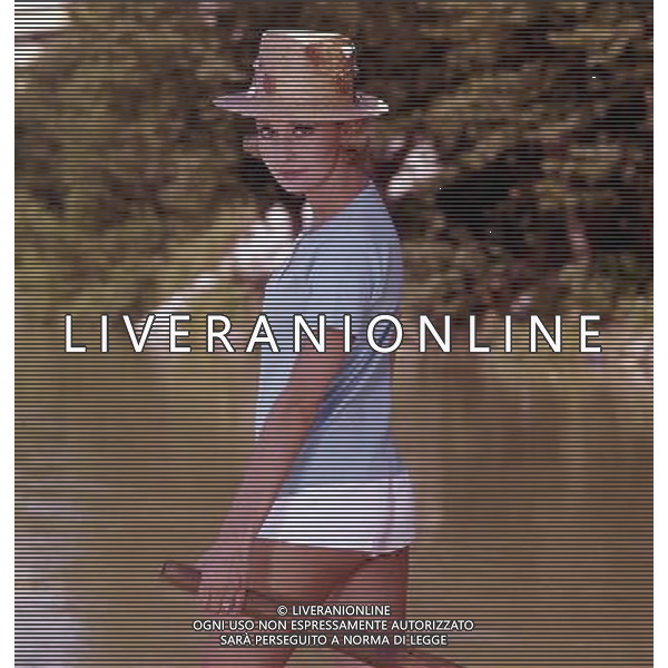 ARCHIVIO GIOVANNI LIVERANI NELLA FOTO ANNA MARIA GAMBINERI ANNUNCIATRICE TELEVISIVA RAI AG ALDO LIVERANI S A S