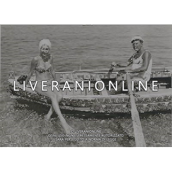 ARCHIVIO GIOVANNI LIVERANI NELLA FOTO ANNA MARIA GAMBINERI ANNUNCIATRICE TELEVISIVA AG ALDO LIVERAN S A S