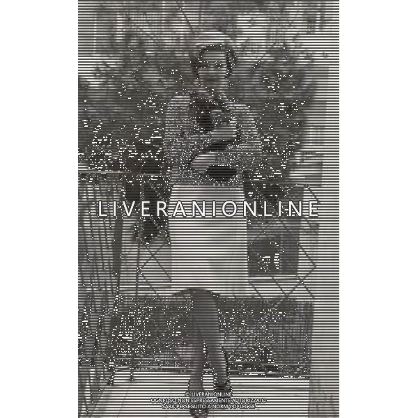 ARCHIVIO GIOVANNI LIVERANI NELLA FOTO ANNA MARIA GAMBINERI ANNUNCIATRICE TELEVISIVA AG ALDO LIVERAN S A S