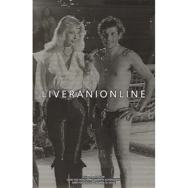 ARCHIVIO GIOVANNI LIVERANI NELLA FOTO BEATRICE CORI ANNUNCIATRICE TELEVISIVA AG ALDO LIVERANI S A S