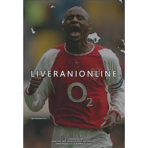 ARSENAL CALCIO 2004 NELLA FOTO Patrick Vieira FOTO MArcello pozzetti-agenzia aldo liverani