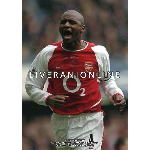 ARSENAL CALCIO 2004 NELLA FOTO Patrick Vieira FOTO MArcello pozzetti-agenzia aldo liverani