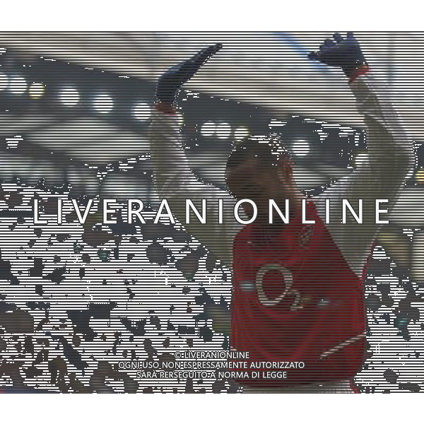 ARSENAL CALCIO 2004 NELLA FOTO THIERRY HENRY FOTO MArcello pozzetti-agenzia aldo liverani