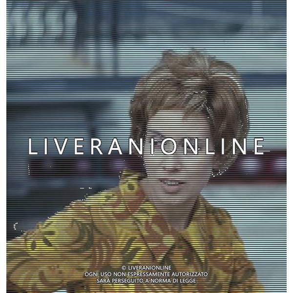 ARCHIVIO GIOVANNI LIVERANI NELLA FOTO ROSANNA VAUDETTI ANNUNCIATRICE TELEVISIVA RAI AG ALDO LIVERANI S A S