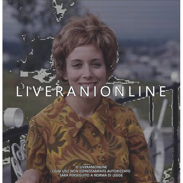ARCHIVIO GIOVANNI LIVERANI NELLA FOTO ROSANNA VAUDETTI ANNUNCIATRICE TELEVISIVA RAI AG ALDO LIVERANI S A S