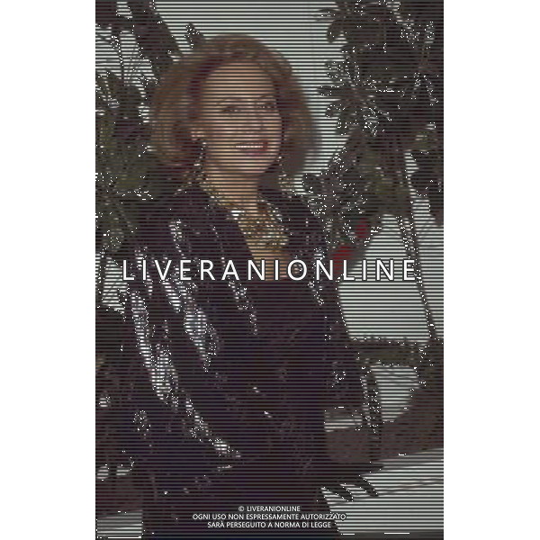 ARCHIVIO GIOVANNI LIVERANI NELLA FOTO ROSANNA VAUDETTI ANNUNCIATRICE TELEVISIVA RAI AG ALDO LIVERANI S A S