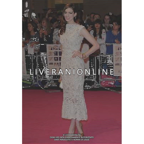 Picture Shows: Anne Hathaway attending the UK Premiere of One Day. Held at the Vue, Westfield, London on Tuesday August 23, 2011. .