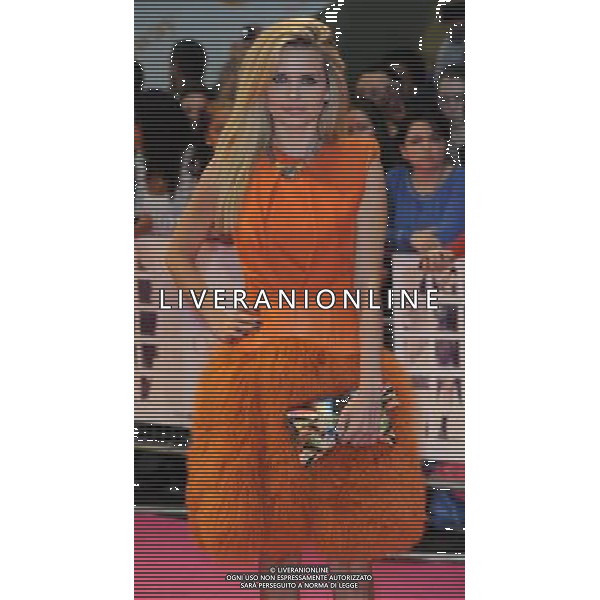 Agne arriving at the European Premiere for \'One Day\' at Vue cinema, Westfield shopping centre, Shepherds Bush, London 23 August 2011 picture by Marc Larkin/Photoshot.