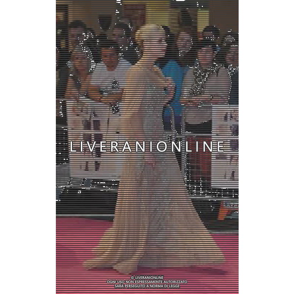 Peaches Geldof arriving at the European Premiere for \'One Day\' at Vue cinema, Westfield shopping centre, Shepherds Bush, London 23 August 2011 picture by Marc Larkin/Photoshot.