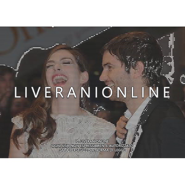 Picture Shows: Anne Hathaway and Jim Sturgess attending the UK Premiere of One Day. Held at the Vue, Westfield, London on Tuesday August 23, 2011. .