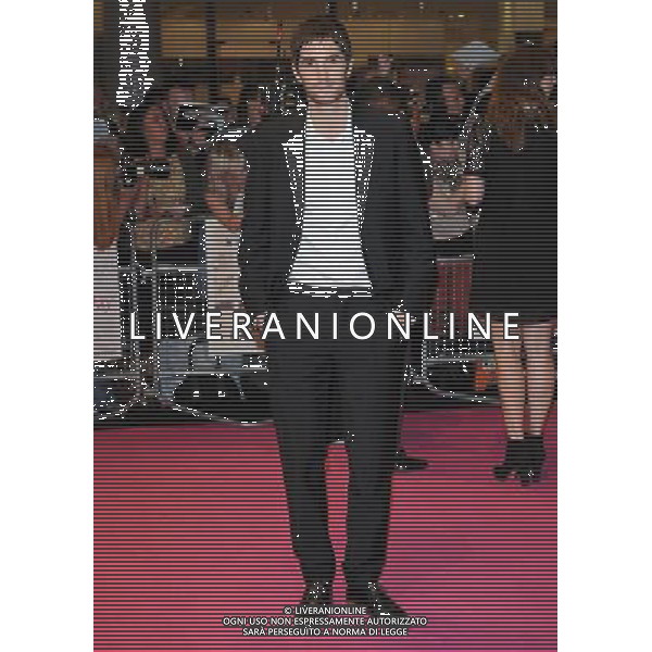 Picture Shows: Jim Sturgess attending the UK Premiere of One Day. Held at the Vue, Westfield, London on Tuesday August 23, 2011. .