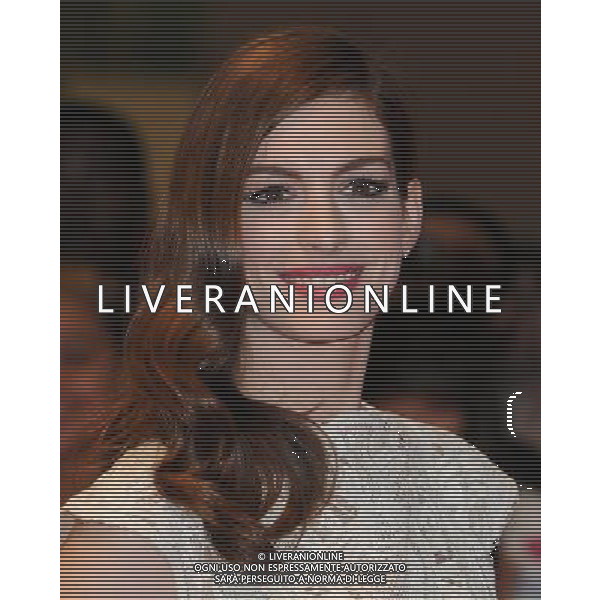 Picture Shows: Anne Hathaway attending the UK Premiere of One Day. Held at the Vue, Westfield, London on Tuesday August 23, 2011. .