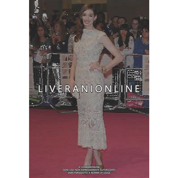 Picture Shows: Anne Hathaway attending the UK Premiere of One Day. Held at the Vue, Westfield, London on Tuesday August 23, 2011. .