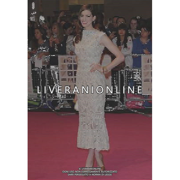 Picture Shows: Anne Hathaway attending the UK Premiere of One Day. Held at the Vue, Westfield, London on Tuesday August 23, 2011. .