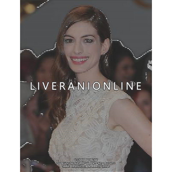 Picture Shows: Anne Hathaway attending the UK Premiere of One Day. Held at the Vue, Westfield, London on Tuesday August 23, 2011. .