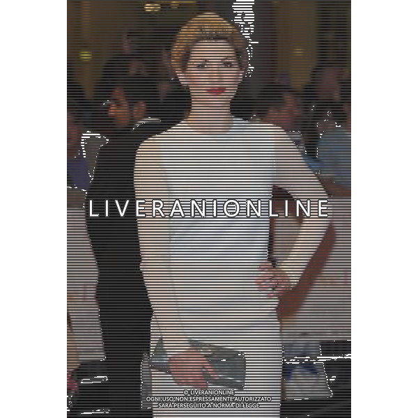 Picture Shows: Jodie Whittaker attending the European premiere of One Day. Held at the Vue, Westfield, London on Tuesday August 23, 2011. .