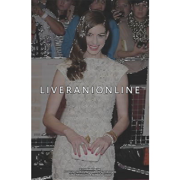 actress ANNE HATHAWAY attended the \'One Day\' UK premiere at the Vue Westfield cinema, Westfield shopping centre, White City, London, Tuesday 23rd August 2011.