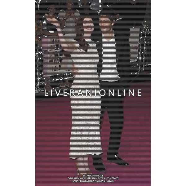 actors ANNE HATHAWAY \' JIM STURGESS attended the \'One Day\' UK premiere at the Vue Westfield cinema, Westfield shopping centre, White City, London, Tuesday 23rd August 2011.