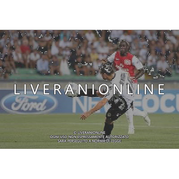 UDINESE - ARSENAL RITORNO PRELIMINARI CHAMPIONS LEAGUE 24/08/2011 NELLA FOTO IL GOL DI ANTONIO DI NATALE IN FUORIGIOCO ©GARBUIO/AGENZIA ALDO LIVERANI SAS