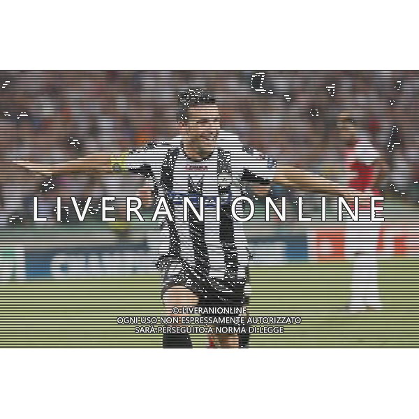 UDINESE - ARSENAL RITORNO PRELIMINARI CHAMPIONS LEAGUE 24/08/2011 NELLA FOTO ESULTANZA DOPO IL GOL DI ANTONIO DI NATALE ©GARBUIO/AGENZIA ALDO LIVERANI SAS
