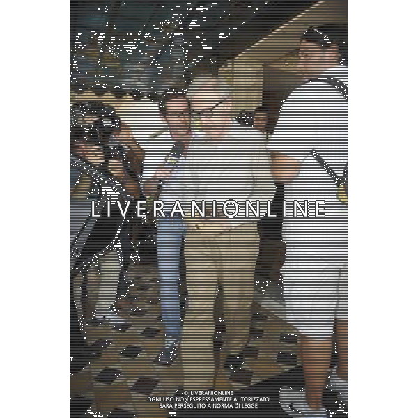 25/8/2011 ROMA - ASSEMBLEA LEGA CALCIO NELLA FOTO WOODY ALLEN NELLO STESSO HOTEL DELL\'ASSEMBLEA PH.CORRADETTI/ALDO LIVERANI SAS