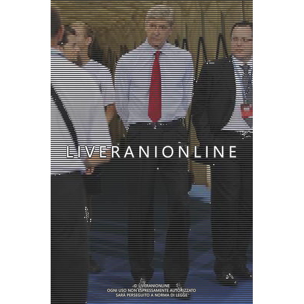 UDINE 24/08/2011 TEAM LINE-UPS PLAY-OFF ROUND 2ND LEG UDINESE-ARSENAL NELLA FOTO:ARSENE WENGER FOTO PAOLA GARBUIO/AG.ALDO LIVERANI