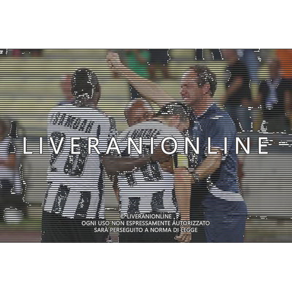 UDINE 24/08/2011 TEAM LINE-UPS PLAY-OFF ROUND 2ND LEG UDINESE-ARSENAL NELLA FOTO:ESULTANZA DI DI NATALE FOTO PAOLA GARBUIO/AG.ALDO LIVERANI