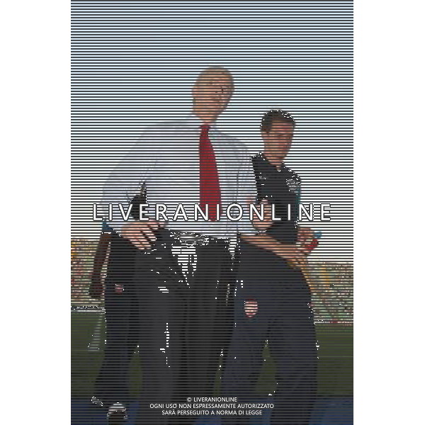 UDINE 24/08/2011 TEAM LINE-UPS PLAY-OFF ROUND 2ND LEG UDINESE-ARSENAL NELLA FOTO:ARSENE WENGER FOTO PAOLA GARBUIO/AG.ALDO LIVERANI