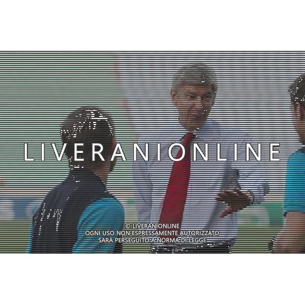 UDINE 24/08/2011 TEAM LINE-UPS PLAY-OFF ROUND 2ND LEG UDINESE-ARSENAL NELLA FOTO: ARSENE WENGER FOTO PAOLA GARBUIO/AG.ALDO LIVERANI