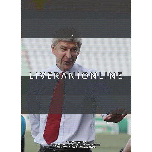 UDINE 24/08/2011 TEAM LINE-UPS PLAY-OFF ROUND 2ND LEG UDINESE-ARSENAL NELLA FOTO: ARSENE WENGER FOTO PAOLA GARBUIO/AG.ALDO LIVERANI