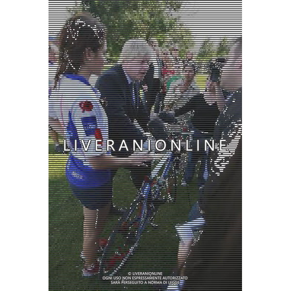The Mayor of London Boris Johnson launches the Mayor of London\'s Sky Ride, a mass participation cycling event, at Potters Field Park beside City Hall in London. Photo date: Thursday August 25, 2011. Photo credit: Johnny Green