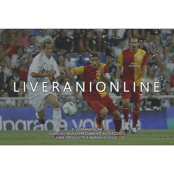 fabio coentrao - Friendly soccer match between Real Madrid vs Galatasaray at Santiago Bernabeu Stadium in Madrid, Spain on august 24, 2011. Match Scored 2:1, ©photoshot/AG ALDO LIVERANI SAS ITAL YONLY *** Local Caption *** .