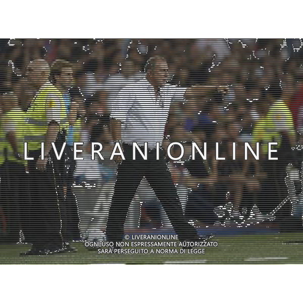 Fatih Terim - Friendly soccer match between Real Madrid vs Galatasaray at Santiago Bernabeu Stadium in Madrid, Spain on august 24, 2011. Match Scored 2:1, ©photoshot/AG ALDO LIVERANI SAS ITAL YONLY *** Local Caption *** .