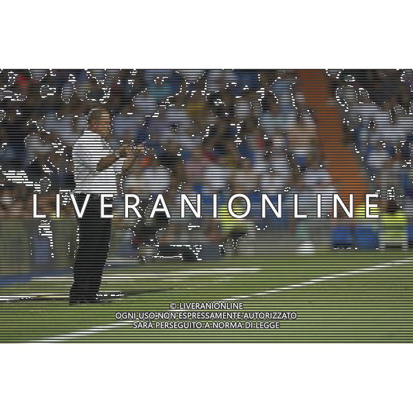 Fatih Terim - Friendly soccer match between Real Madrid vs Galatasaray at Santiago Bernabeu Stadium in Madrid, Spain on august 24, 2011. Match Scored 2:1, ©photoshot/AG ALDO LIVERANI SAS ITAL YONLY *** Local Caption *** .