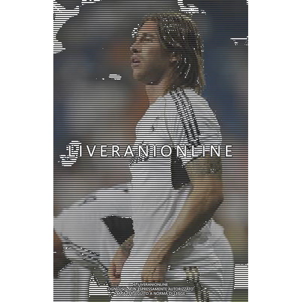 Real Madrid\'s Sergio Ramos during Santiago Bernabeu Cup on august 24th 2011. Photo: Cesar Cebolla / ALFAQUI