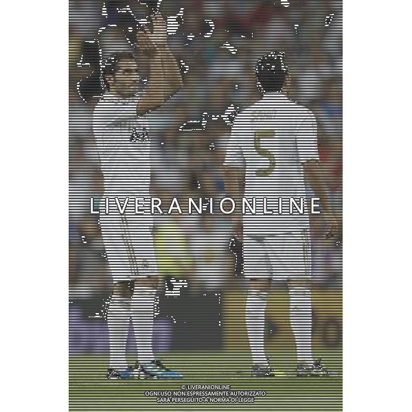 Real Madrid\'s Hamit Altintop and Nuri Sahin presentation during Santiago Bernabeu Cup on august 24th 2011. Photo: Cesar Cebolla / ALFAQUI