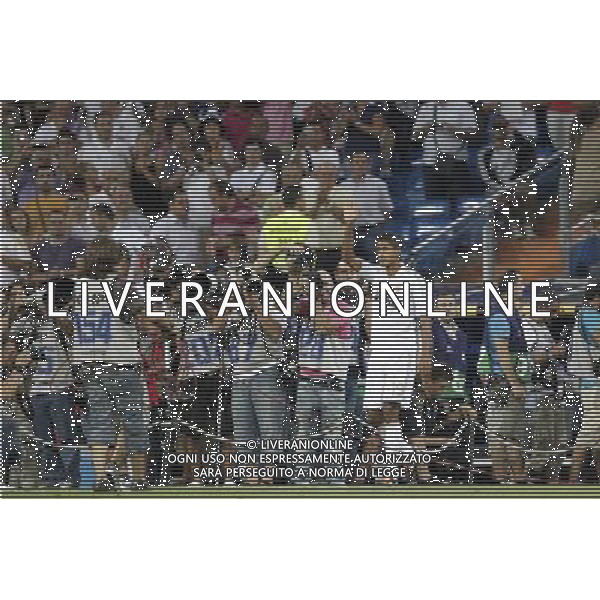 Real Madrid\'s Raphael Varane presentation during Santiago Bernabeu Cup on august 24th 2011. Photo: Cesar Cebolla / ALFAQUI