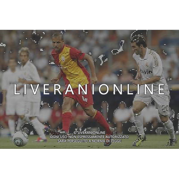 Real Madrid\'s and Galatasaray\'s during Santiago Bernabeu Cup on august 24th 2011. Photo: Cesar Cebolla / ALFAQUI