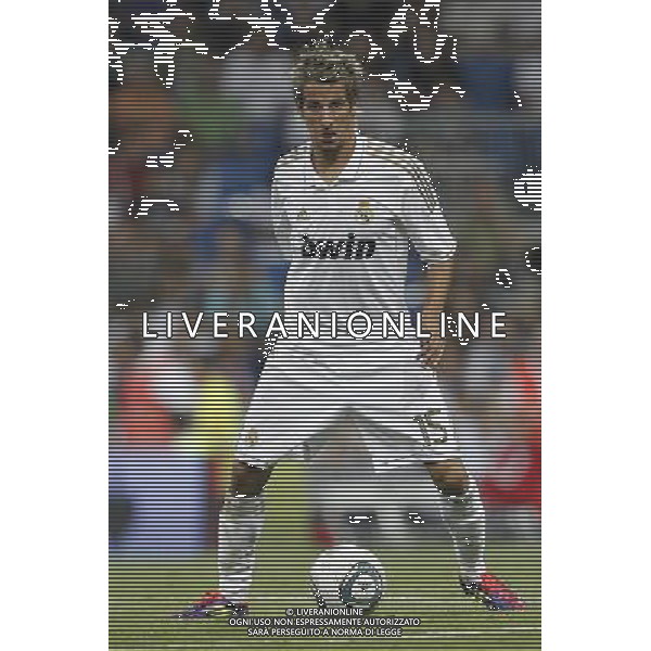 Real Madrid\'s Fabio Coentrao during Santiago Bernabeu Cup on august 24th 2011. Photo: Cesar Cebolla / ALFAQUI