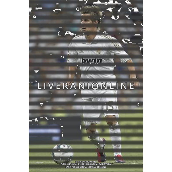 Real Madrid\'s Fabio Coentrao during Santiago Bernabeu Cup on august 24th 2011. Photo: Cesar Cebolla / ALFAQUI