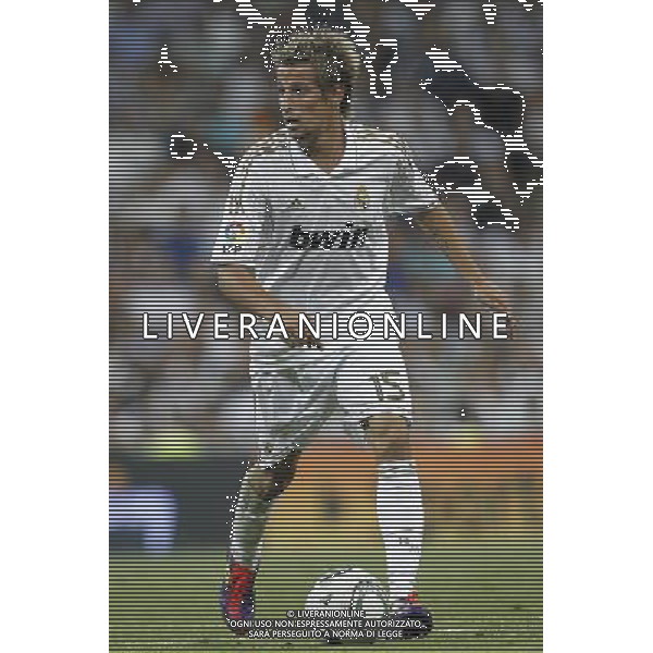 Real Madrid\'s Fabio Coentrao during Santiago Bernabeu Cup on august 24th 2011. Photo: Cesar Cebolla / ALFAQUI