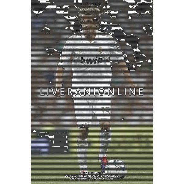 Real Madrid\'s Fabio Coentrao during Santiago Bernabeu Cup on august 24th 2011. Photo: Cesar Cebolla / ALFAQUI
