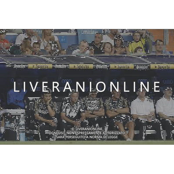 Real Madrid\'s Jose Mourinho during Santiago Bernabeu Cup on august 24th 2011. Photo: Cesar Cebolla / ALFAQUI