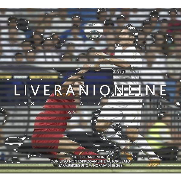 Real Madrid\'s Cristiano Ronaldo during Santiago Bernabeu Cup on august 24th 2011. Photo: Cesar Cebolla / ALFAQUI