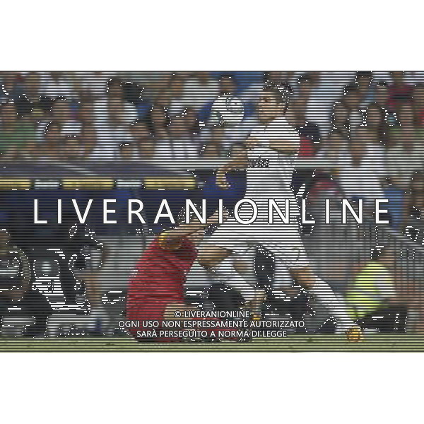 Real Madrid\'s Cristiano Ronaldo during Santiago Bernabeu Cup on august 24th 2011. Photo: Cesar Cebolla / ALFAQUI