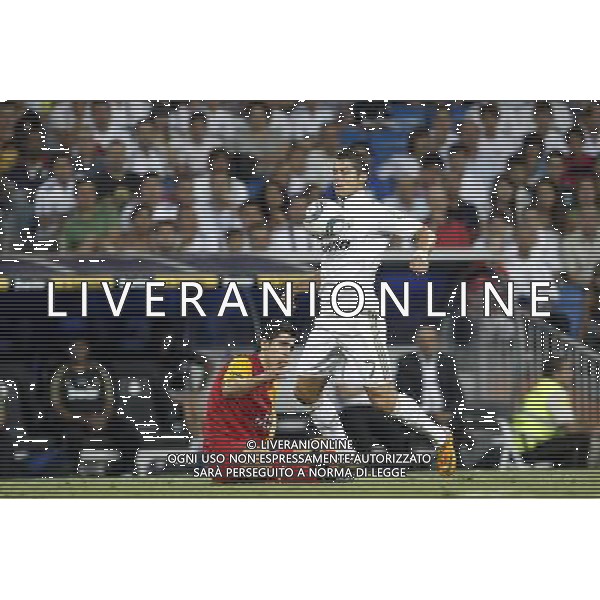 Real Madrid\'s Cristiano Ronaldo during Santiago Bernabeu Cup on august 24th 2011. Photo: Cesar Cebolla / ALFAQUI
